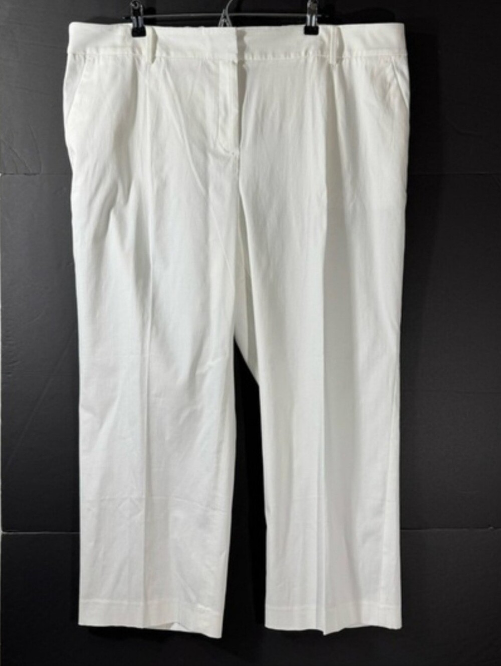 Talbots White Straight Leg Pants